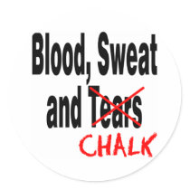 Gymnastics BS&C Front and Back Round Sticker