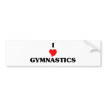Gymnastics bumper stickers by republicofsport Gymnastics bumper stickers