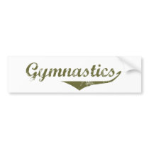 Gymnastics bumper stickers by republicofsport Gymnastics bumper stickers