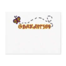 GYMNASTICS butterfly Postcards