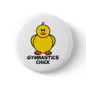 Gymnastics Chick buttons