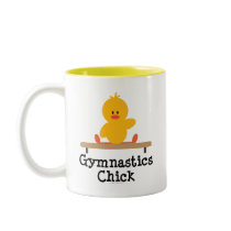 Gymnastics Chick Mug