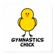 Gymnastics Chick posters by chicktshirts8 Gymnastics Chick posters