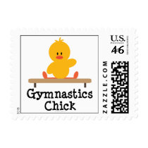 Gymnastics Chick Stamps