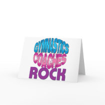Gymnastics Coach Gifts Card