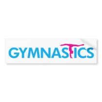 Gymnastics Customized Products Bumper Sticker