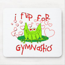 Gymnastics frog mousepad