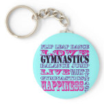 Gymnastics Gifts for Gymnasts keychains