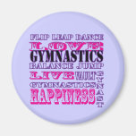 Gymnastics Gifts for Gymnasts Magnets