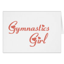 Gymnastics Greeting Cards