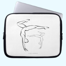 Gymnastics II laptop sleeves