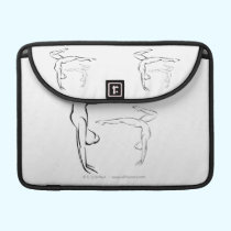 Gymnastics II macbook sleeves