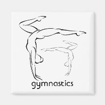 Gymnastics II Magnet