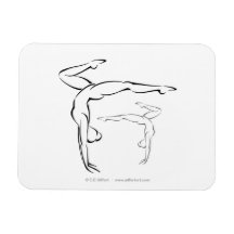 Gymnastics II Magnets