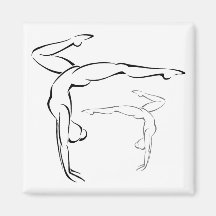 Gymnastics II Magnets