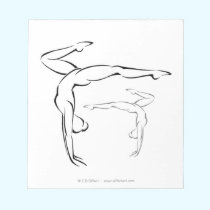 Gymnastics II notepads