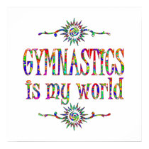 Gymnastics is My World posters