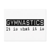Gymnastics It Is postcards by busybrain Gymnastics It Is postcards