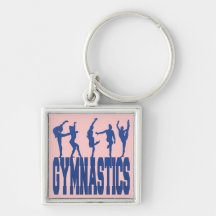 Gymnastics Key Chain