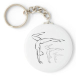 Gymnastics Keychain