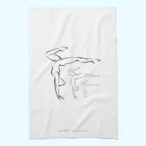 Gymnastics kitchen towels