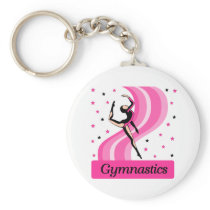 Gymnastics Leap Keychain