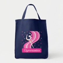 Gymnastics Leap Tote Bags
