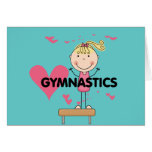 GYMNASTICS - Love Gymnastics Tshirts and Gifts Card