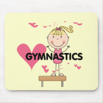 GYMNASTICS - Love Gymnastics Tshirts and Gifts Mousepads