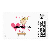 GYMNASTICS - Love Gymnastics Tshirts and Gifts Postage Stamps