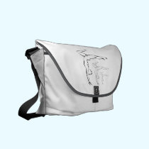 Gymnastics messenger bags