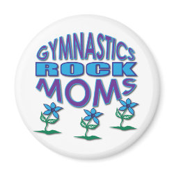 Gymnastics Mom Gifts magnet