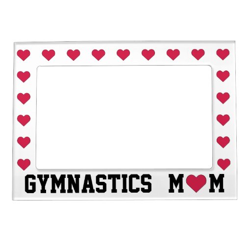 Gymnastics Magnetic Frames, Gymnastics Picture Frame Magnets