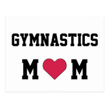 Gymnastics Mom Post Card