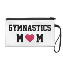 Gymnastics Mom Wristlet Clutch