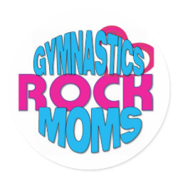 Gymnastics Moms Shirts sticker