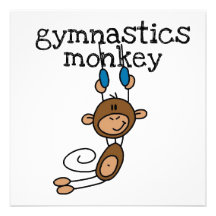 Gymnastics Monkey Invite