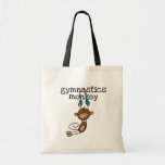 Gymnastics Monkey Tshirts and Gifts Canvas Bag
