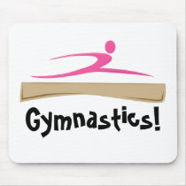 Gymnastics! Mousepad by WendyMilonas Gymnastics! Mousepad