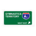 Gymnastics Next Exit posters