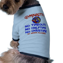 Gymnastics No Wimps pet clothing