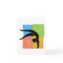 Gymnastics notecards