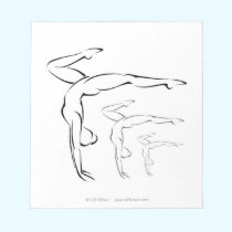 Gymnastics notepads
