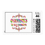 Gymnastics Passion Postage Stamp