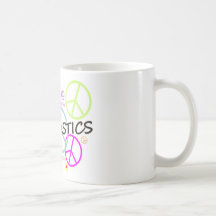 Gymnastics Peace Signs Coffee Mug