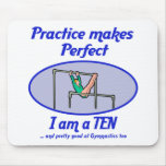 Gymnastics Perfect 10 Mouse Pad