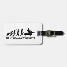 Gymnastics Pommel Horse Sport Evolution Art Tag For Luggage