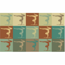 Gymnastics Pop Art photo sculptures by 1000suns Gymnastics Pop Art photo sculptures