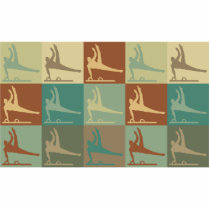 Gymnastics Pop Art photo sculptures by 1000suns Gymnastics Pop Art photo sculptures