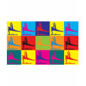 Gymnastics Pop Art t-shirts